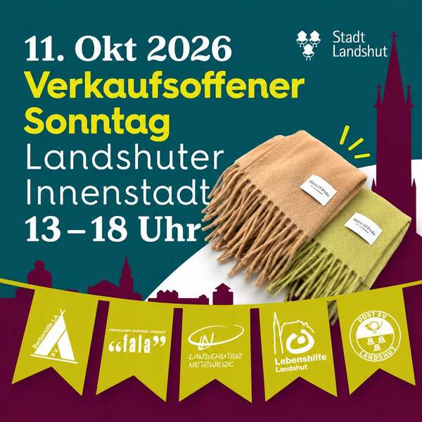 Verkaufsoffener Sonntag + Give Away bei Marc O´Polo Landshut